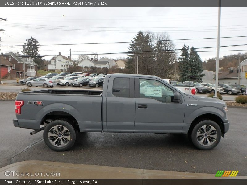  2019 F150 STX SuperCab 4x4 Abyss Gray