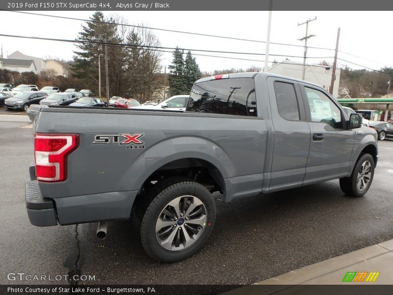 Abyss Gray / Black 2019 Ford F150 STX SuperCab 4x4