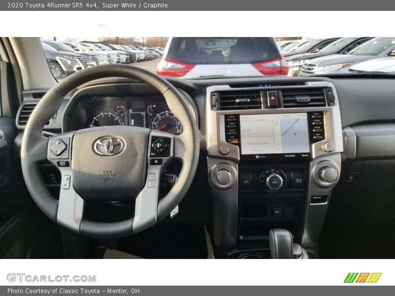 Super White / Graphite 2020 Toyota 4Runner SR5 4x4