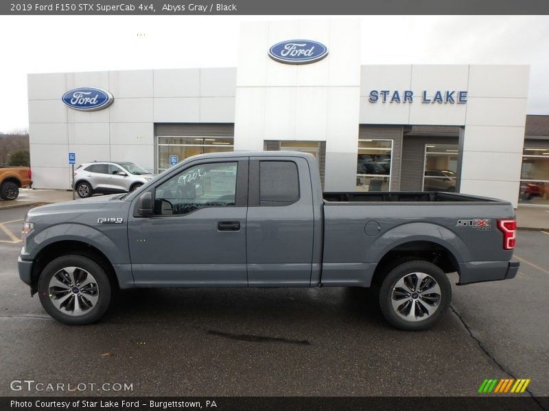 Abyss Gray / Black 2019 Ford F150 STX SuperCab 4x4