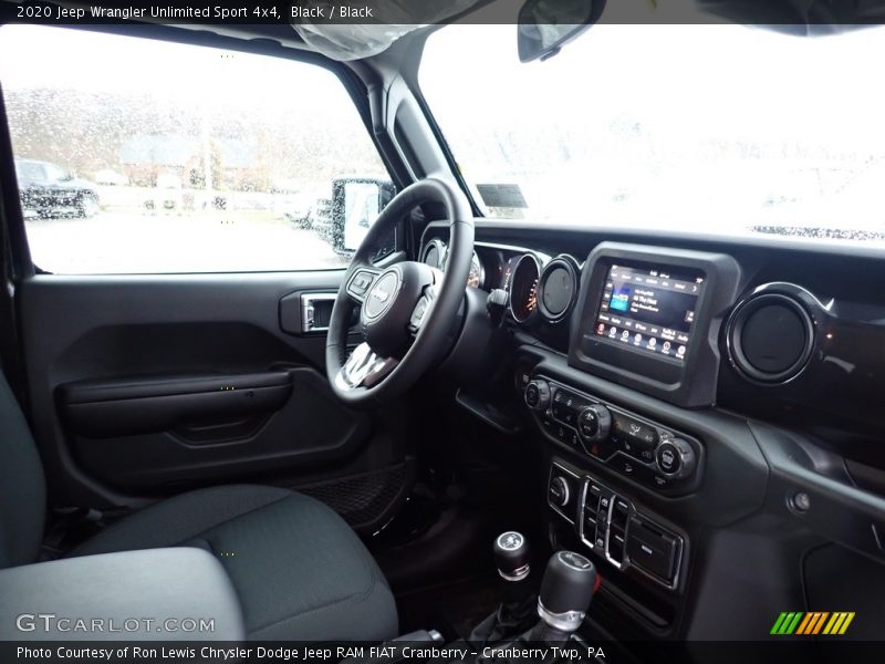 Black / Black 2020 Jeep Wrangler Unlimited Sport 4x4