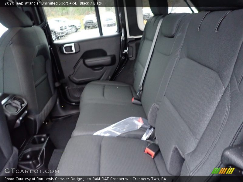 Black / Black 2020 Jeep Wrangler Unlimited Sport 4x4