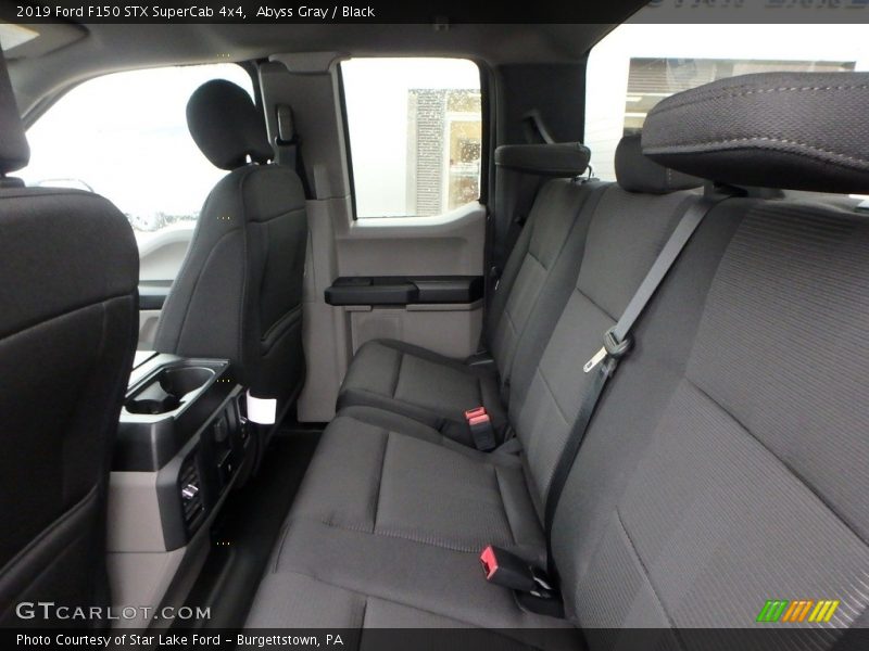 Rear Seat of 2019 F150 STX SuperCab 4x4