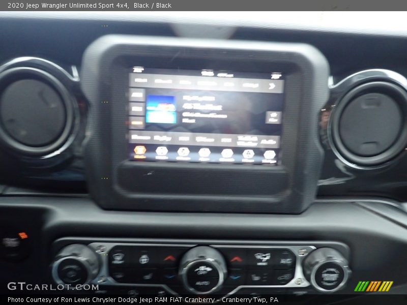 Black / Black 2020 Jeep Wrangler Unlimited Sport 4x4
