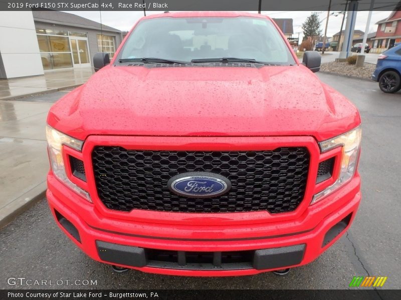 Race Red / Black 2019 Ford F150 STX SuperCab 4x4