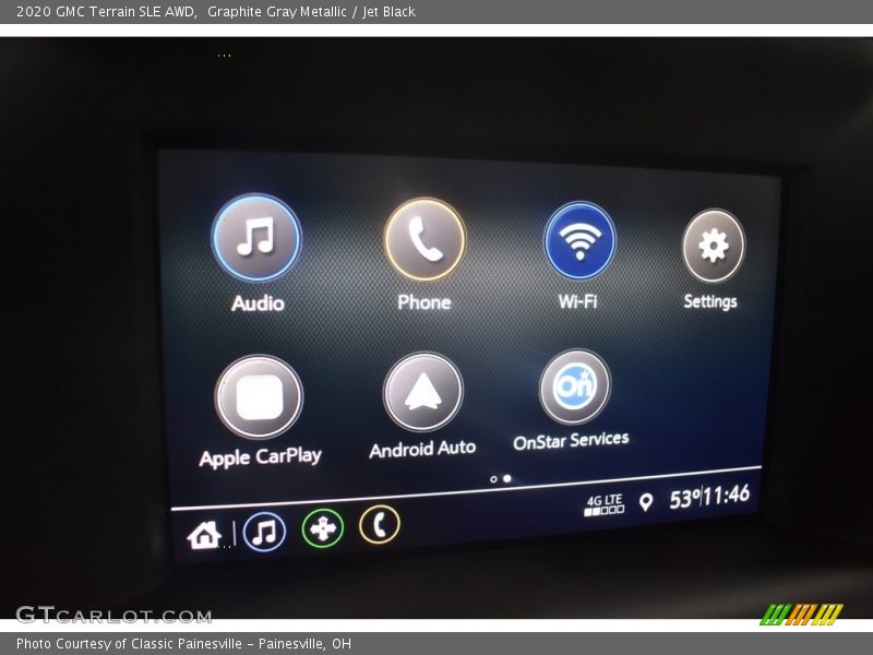 Graphite Gray Metallic / Jet Black 2020 GMC Terrain SLE AWD