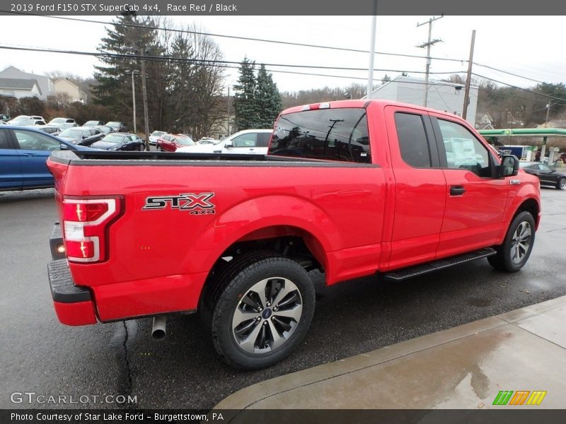 Race Red / Black 2019 Ford F150 STX SuperCab 4x4
