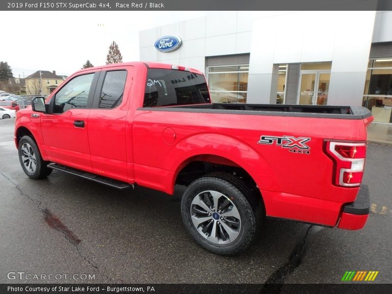 Race Red / Black 2019 Ford F150 STX SuperCab 4x4