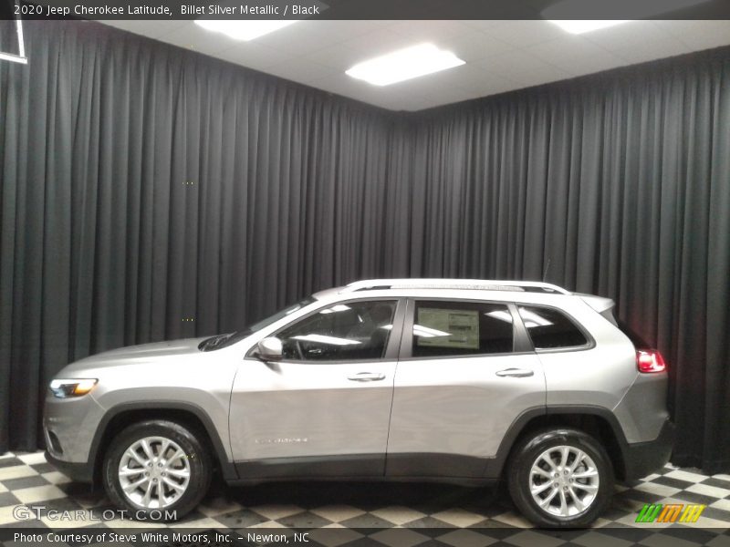 Billet Silver Metallic / Black 2020 Jeep Cherokee Latitude