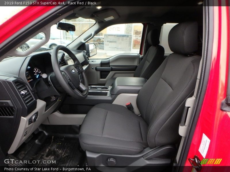  2019 F150 STX SuperCab 4x4 Black Interior