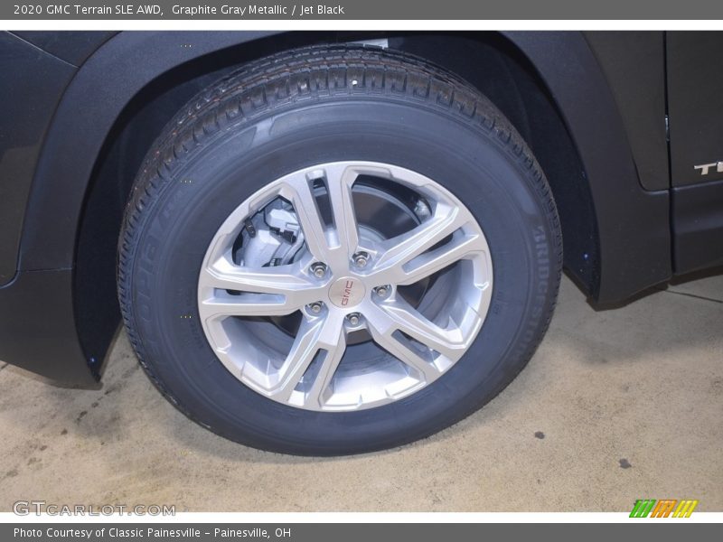 Graphite Gray Metallic / Jet Black 2020 GMC Terrain SLE AWD