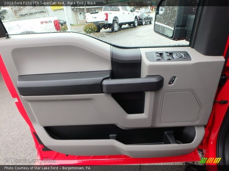 Race Red / Black 2019 Ford F150 STX SuperCab 4x4