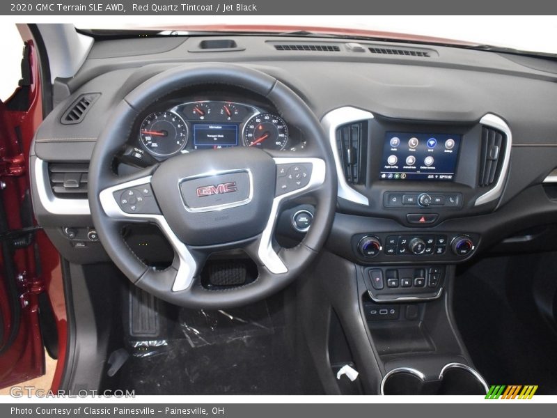 Red Quartz Tintcoat / Jet Black 2020 GMC Terrain SLE AWD