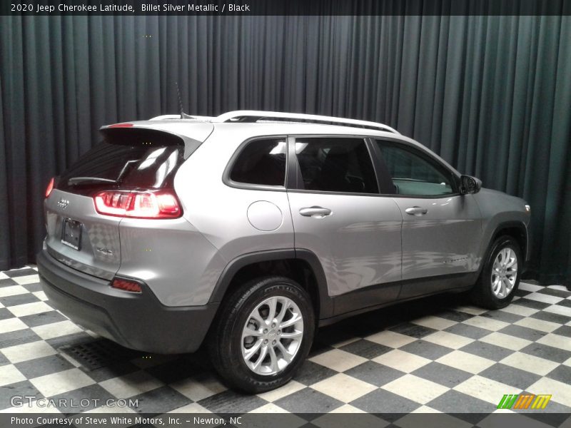 Billet Silver Metallic / Black 2020 Jeep Cherokee Latitude