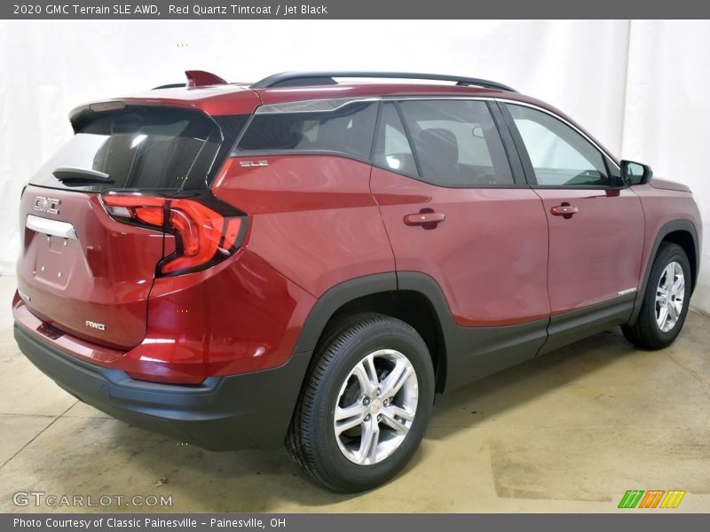 Red Quartz Tintcoat / Jet Black 2020 GMC Terrain SLE AWD