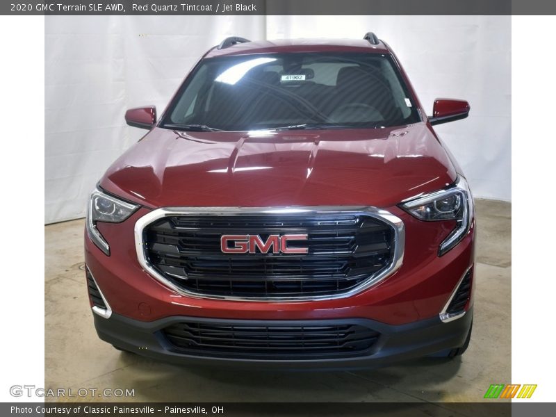 Red Quartz Tintcoat / Jet Black 2020 GMC Terrain SLE AWD