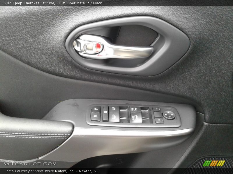 Billet Silver Metallic / Black 2020 Jeep Cherokee Latitude