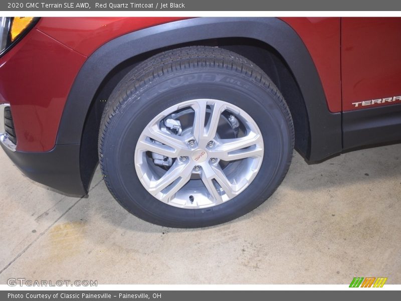 Red Quartz Tintcoat / Jet Black 2020 GMC Terrain SLE AWD