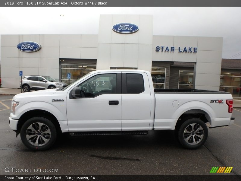 Oxford White / Black 2019 Ford F150 STX SuperCab 4x4