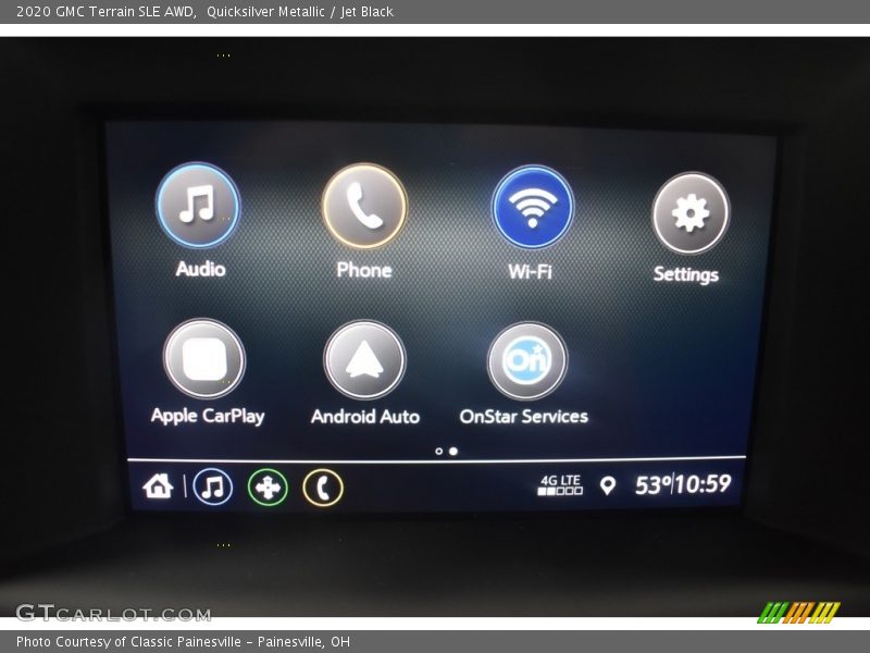 Quicksilver Metallic / Jet Black 2020 GMC Terrain SLE AWD