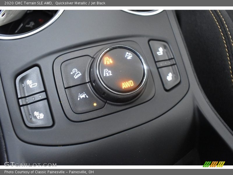 Quicksilver Metallic / Jet Black 2020 GMC Terrain SLE AWD