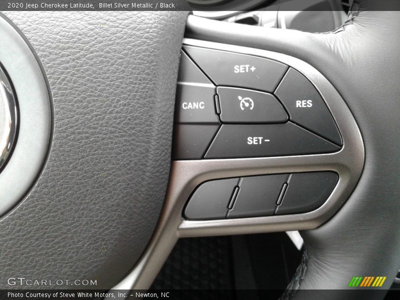 Billet Silver Metallic / Black 2020 Jeep Cherokee Latitude