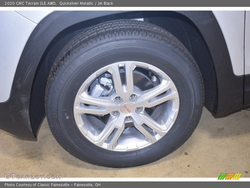 Quicksilver Metallic / Jet Black 2020 GMC Terrain SLE AWD