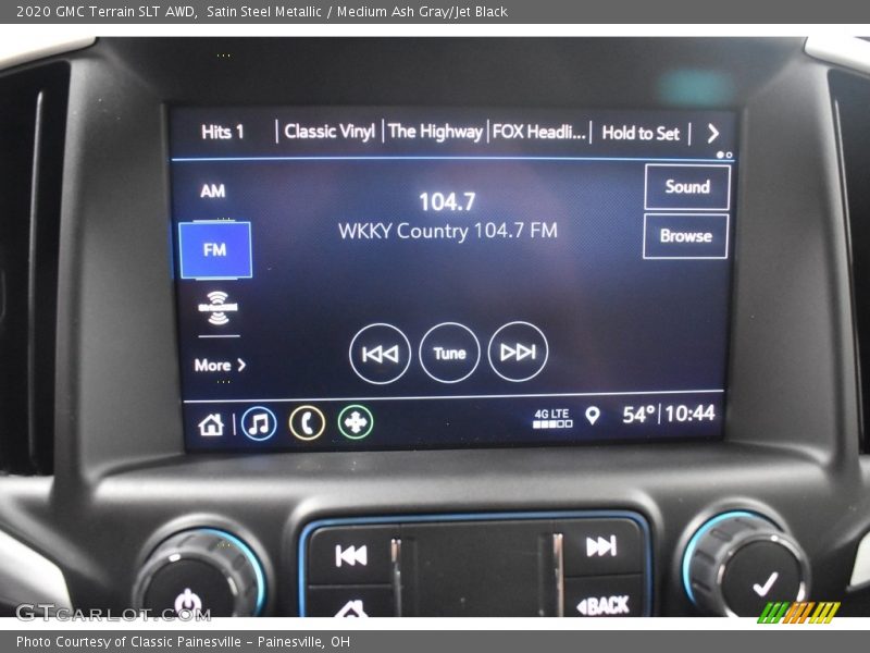 Satin Steel Metallic / Medium Ash Gray/Jet Black 2020 GMC Terrain SLT AWD