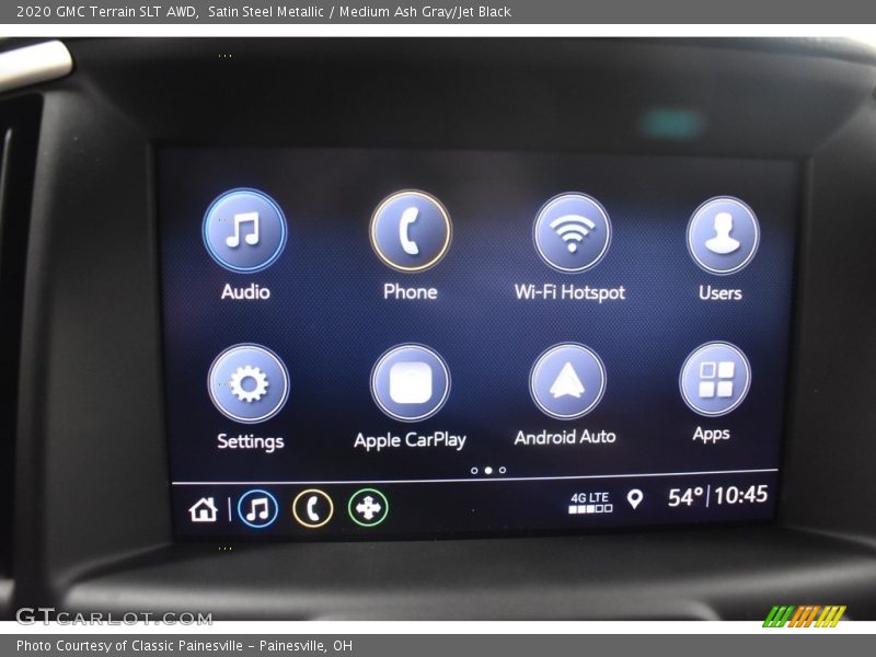 Satin Steel Metallic / Medium Ash Gray/Jet Black 2020 GMC Terrain SLT AWD