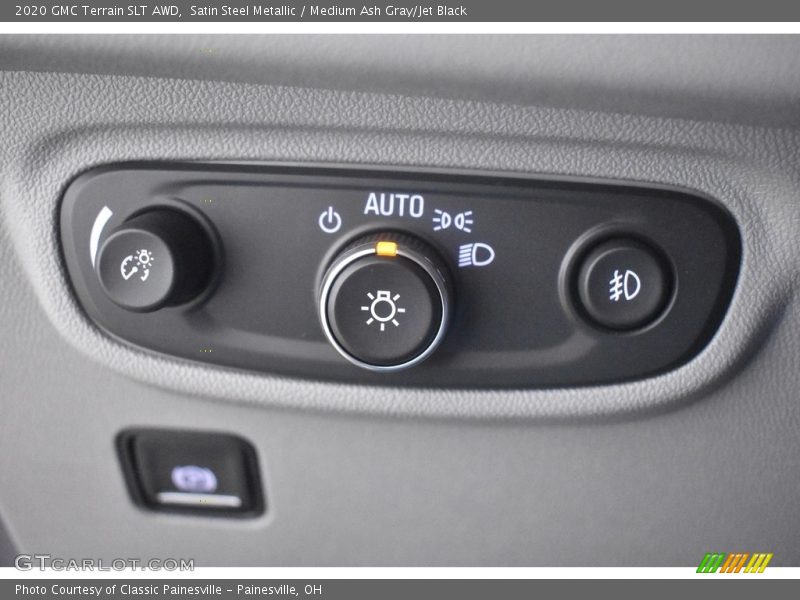 Satin Steel Metallic / Medium Ash Gray/Jet Black 2020 GMC Terrain SLT AWD