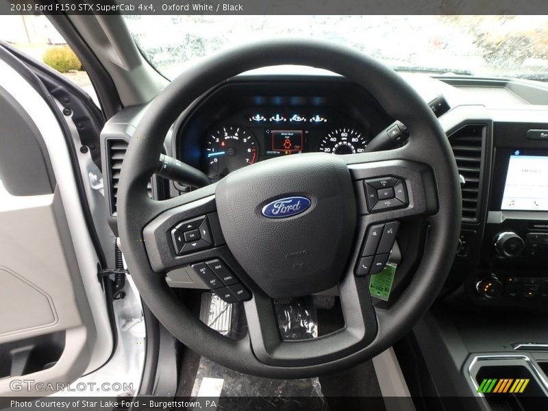 Oxford White / Black 2019 Ford F150 STX SuperCab 4x4