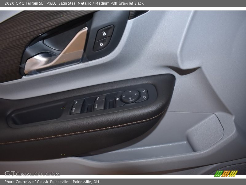 Satin Steel Metallic / Medium Ash Gray/Jet Black 2020 GMC Terrain SLT AWD