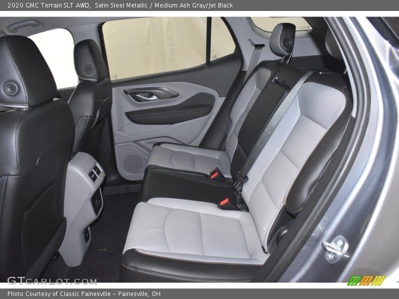Satin Steel Metallic / Medium Ash Gray/Jet Black 2020 GMC Terrain SLT AWD