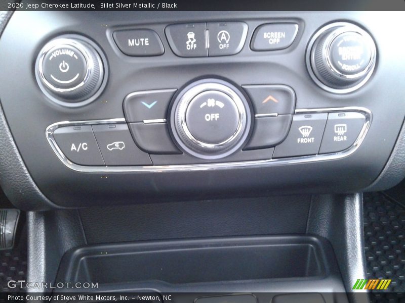 Billet Silver Metallic / Black 2020 Jeep Cherokee Latitude