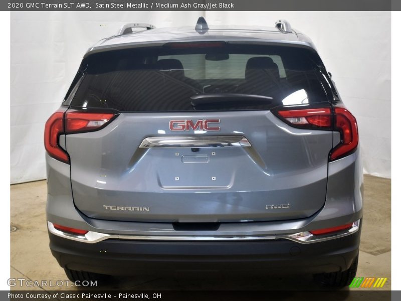 Satin Steel Metallic / Medium Ash Gray/Jet Black 2020 GMC Terrain SLT AWD