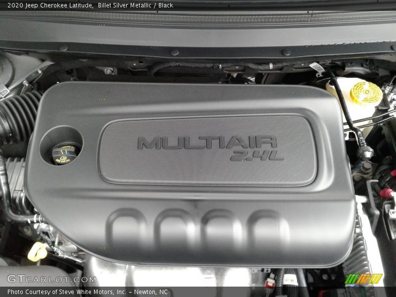 Billet Silver Metallic / Black 2020 Jeep Cherokee Latitude