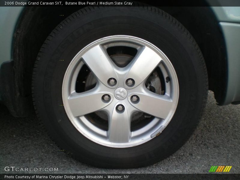 Butane Blue Pearl / Medium Slate Gray 2006 Dodge Grand Caravan SXT
