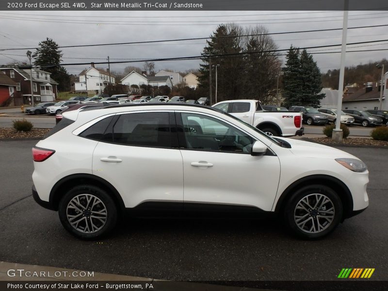  2020 Escape SEL 4WD Star White Metallic Tri-Coat