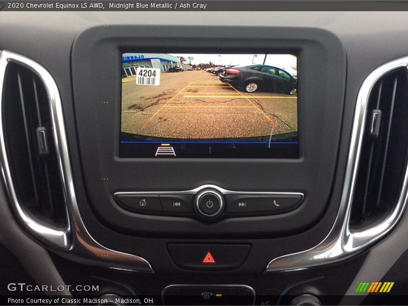Midnight Blue Metallic / Ash Gray 2020 Chevrolet Equinox LS AWD