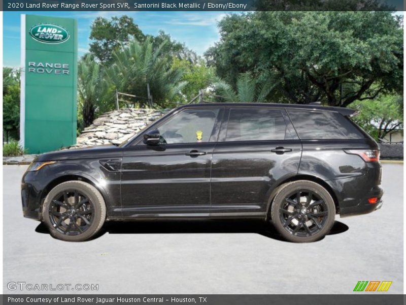 Santorini Black Metallic / Ebony/Ebony 2020 Land Rover Range Rover Sport SVR