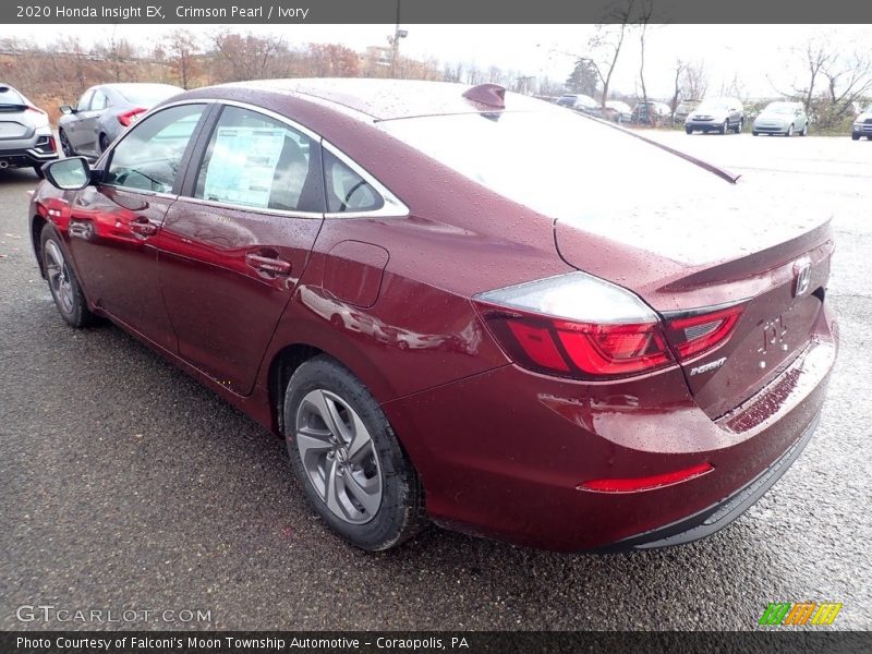 Crimson Pearl / Ivory 2020 Honda Insight EX
