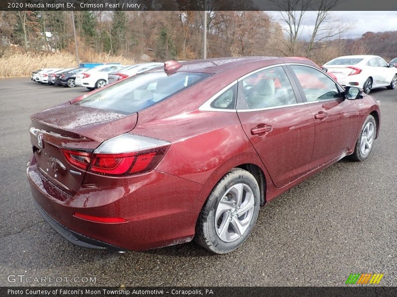Crimson Pearl / Ivory 2020 Honda Insight EX