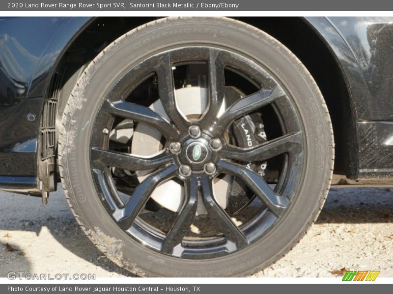 Santorini Black Metallic / Ebony/Ebony 2020 Land Rover Range Rover Sport SVR