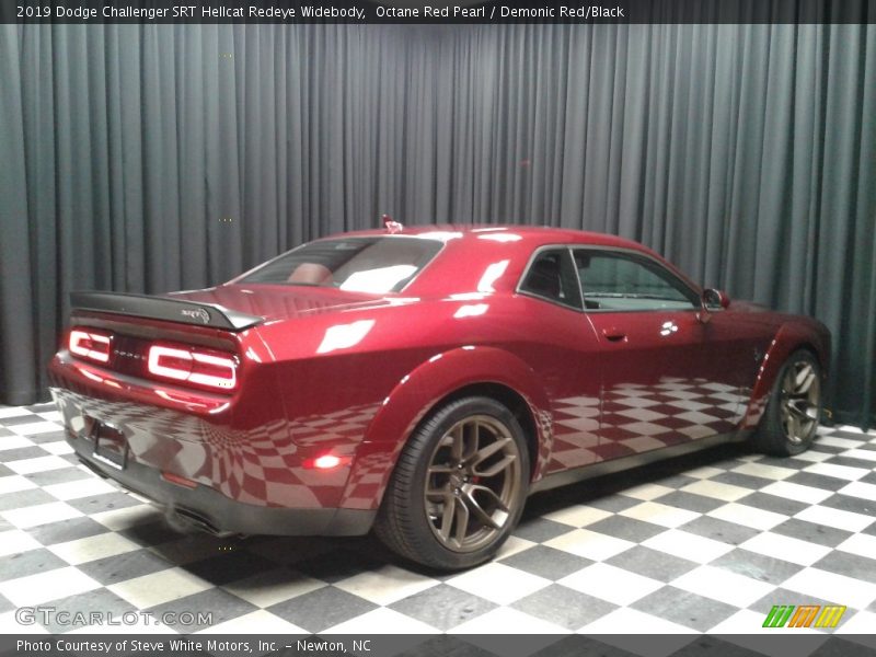 Octane Red Pearl / Demonic Red/Black 2019 Dodge Challenger SRT Hellcat Redeye Widebody