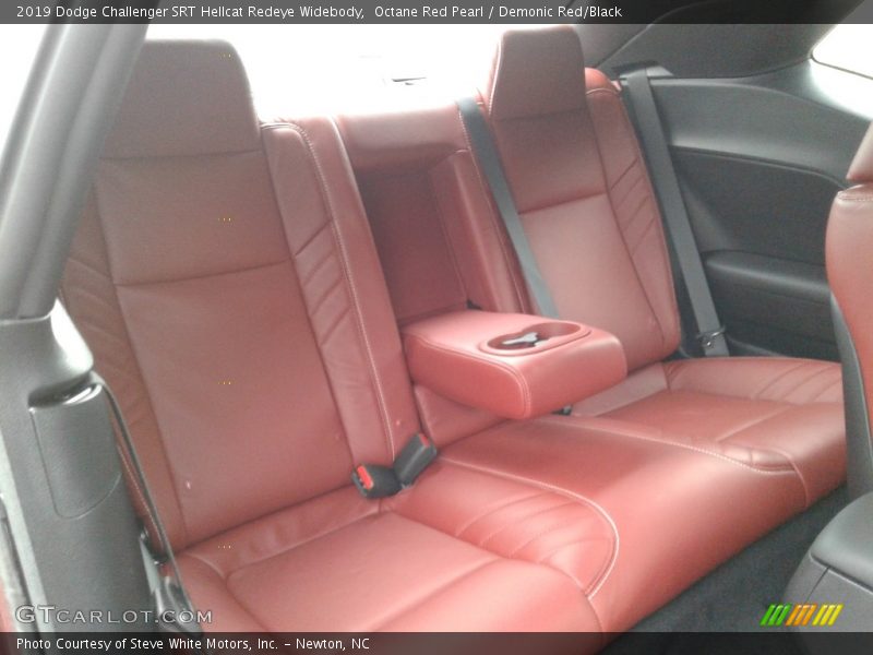 Octane Red Pearl / Demonic Red/Black 2019 Dodge Challenger SRT Hellcat Redeye Widebody