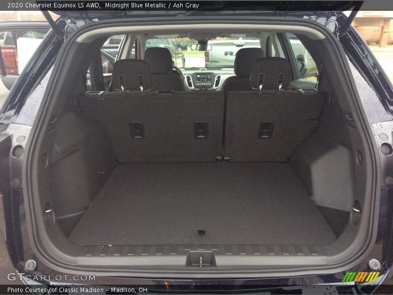 Midnight Blue Metallic / Ash Gray 2020 Chevrolet Equinox LS AWD