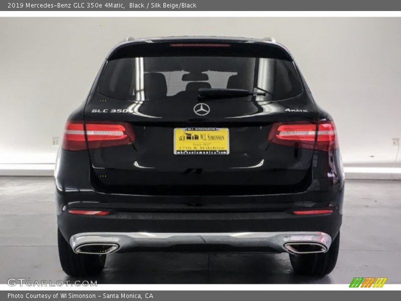Black / Silk Beige/Black 2019 Mercedes-Benz GLC 350e 4Matic