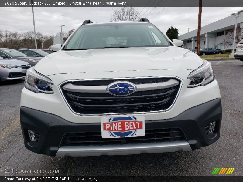 Crystal White Pearl / Warm Ivory 2020 Subaru Outback 2.5i Limited