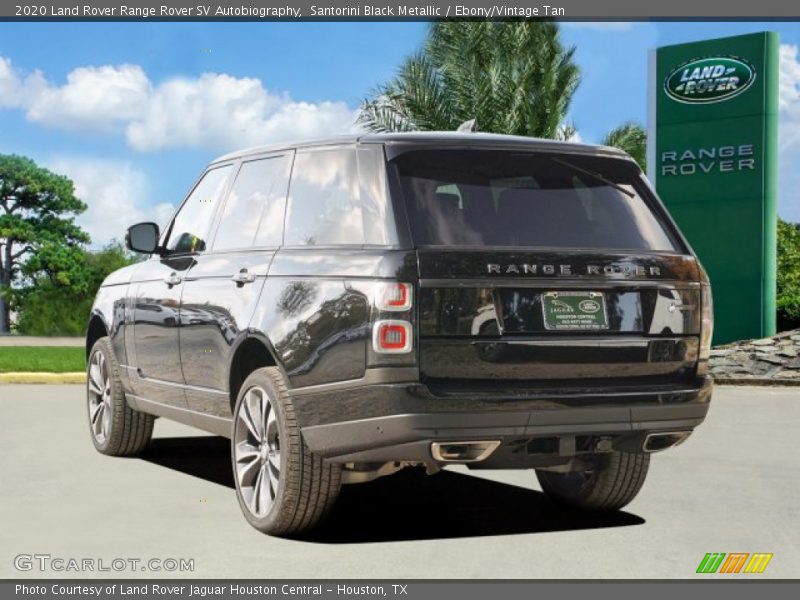 Santorini Black Metallic / Ebony/Vintage Tan 2020 Land Rover Range Rover SV Autobiography