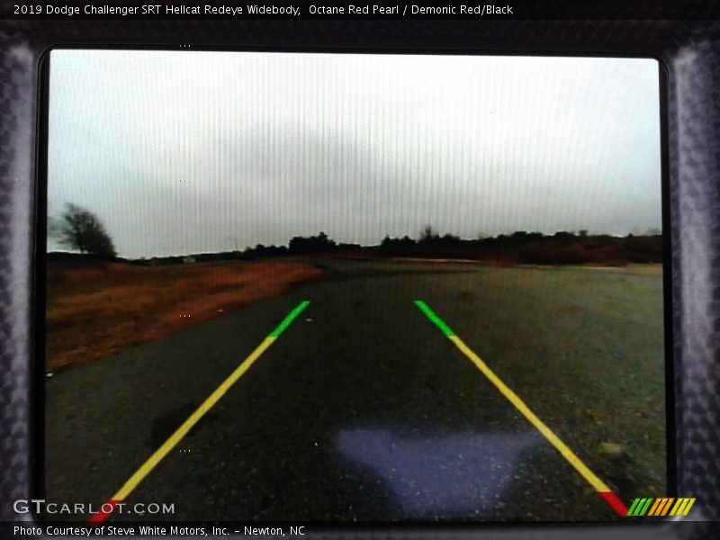 Octane Red Pearl / Demonic Red/Black 2019 Dodge Challenger SRT Hellcat Redeye Widebody